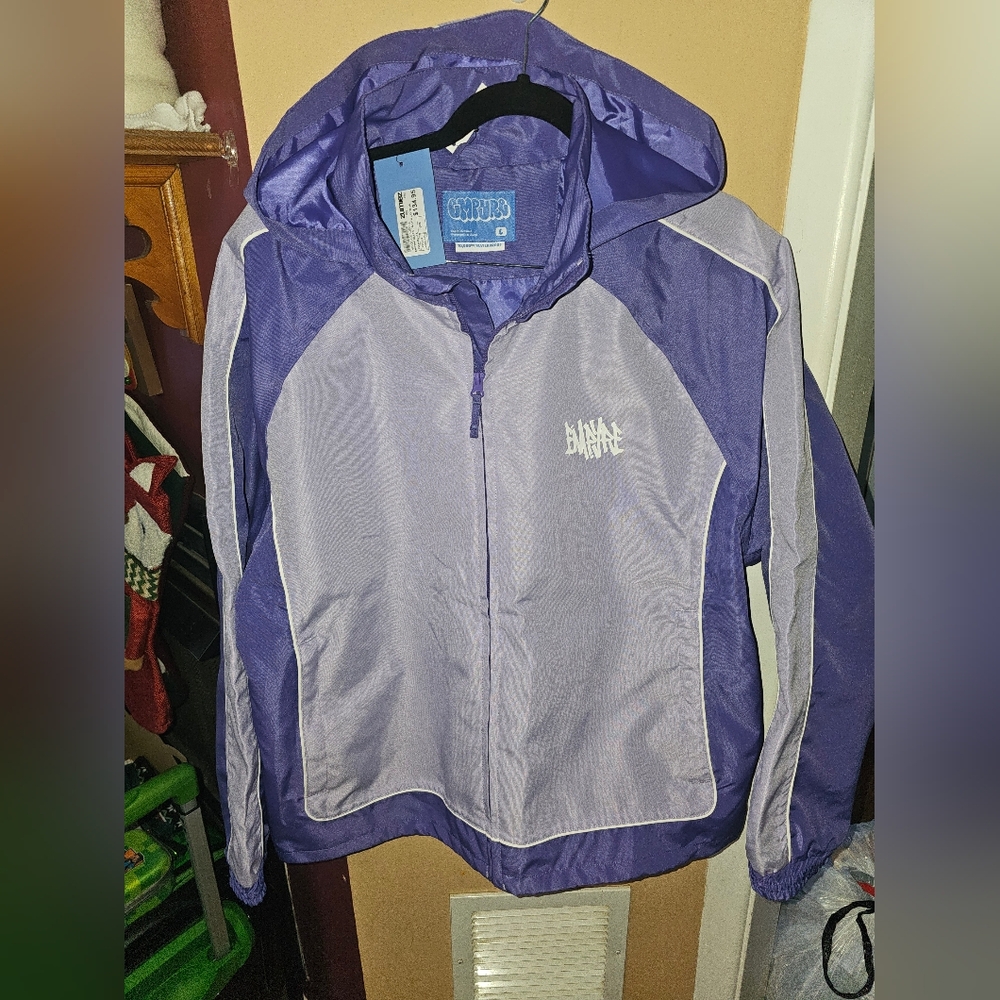NWT Empyre Cleen Snowboard Jacket Sz L Two Tone Purple